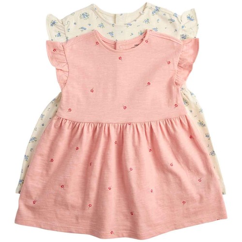 M&S Cotton Jersey Dresses, 3-6 Months, Multi
