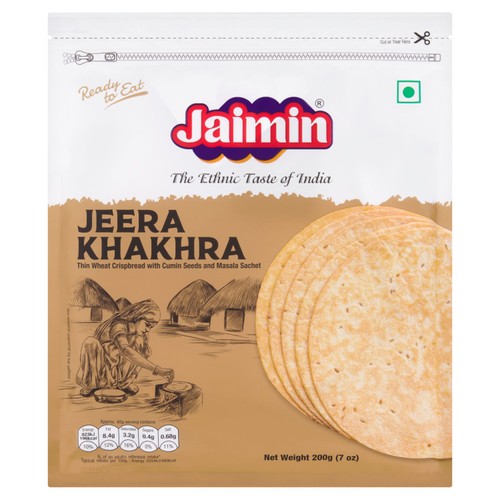 Jaimin Jeera Khakhra, 200g