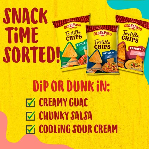 Old El Paso Fajita Flavour Tortilla Chips