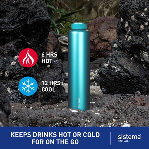 Sistema 600ml Stainless Steel Bottle