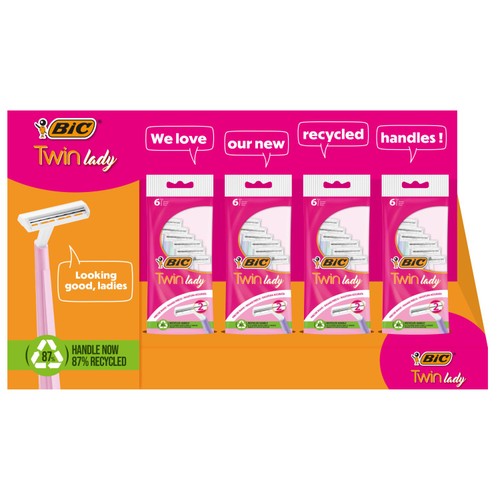 BIC Twin Lady Women's Disposable Razors