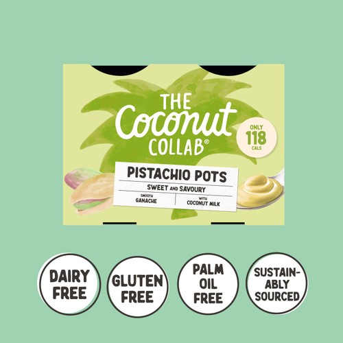 The Coconut Collab Pistachio Pots