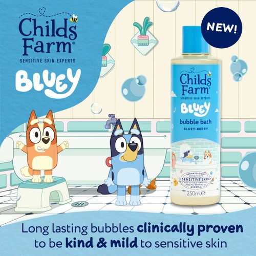 Childs Farm Bluey Bubble Bath Bluey-Berry
