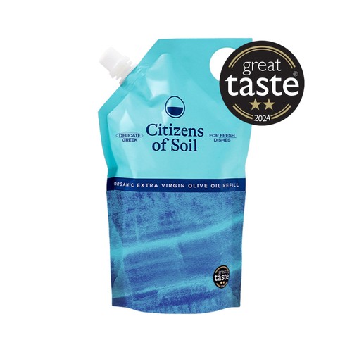 Citizens of Soil Organic Greek Extra Virgin Olive Oil Refill 