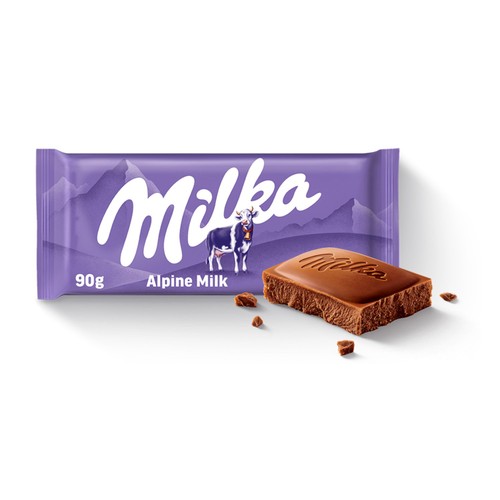 Milka Alpine Milk Chocolate Bar