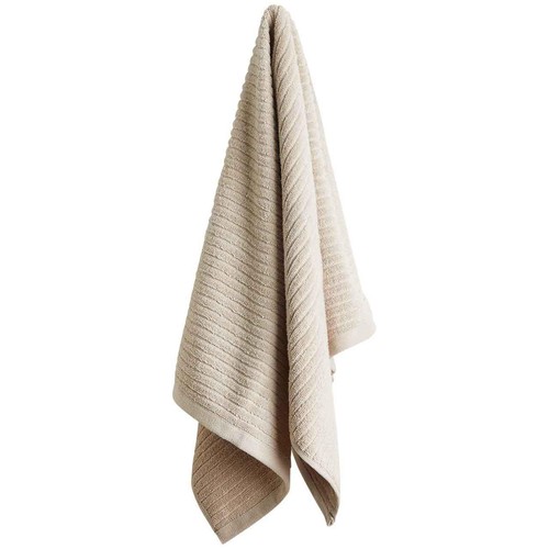 M&S Cotton Quick Dry, Face Towels, Stone