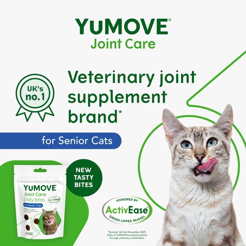 YuMOVE Joint Support Daily Bites for Senior Cats