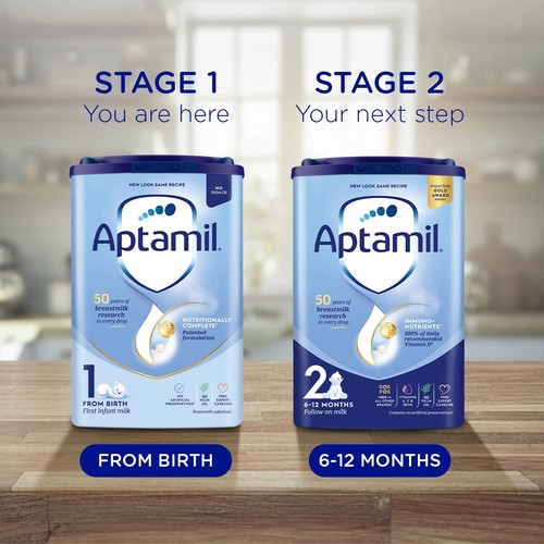 Aptamil 1 First Infant Baby Milk Formula Powder from Birth