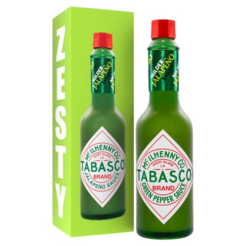 Tabasco Mild Green Hot Pepper Sauce, 57ml Tabasco Mild Green Hot Pepper Sauce, 57ml