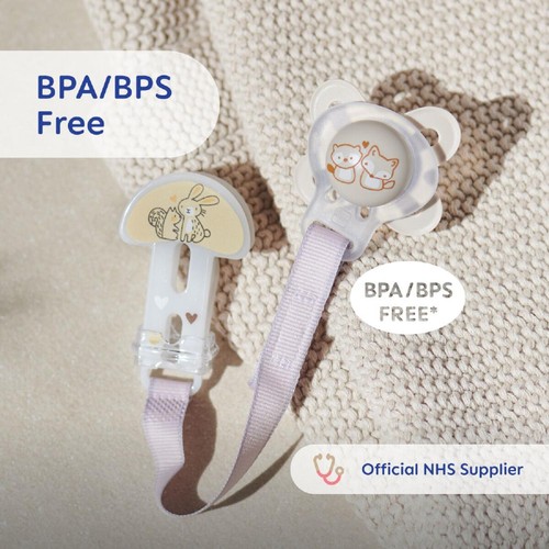 MAM Soother Clip Double Pack - Unisex