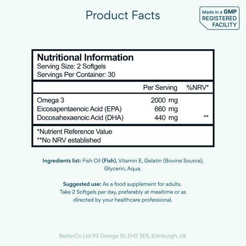 Bettervits Omega 3