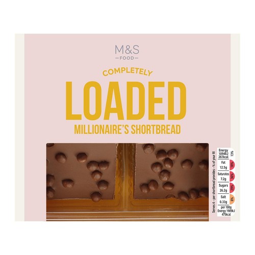 M&S Salted Caramel Millionaire's Shortbread