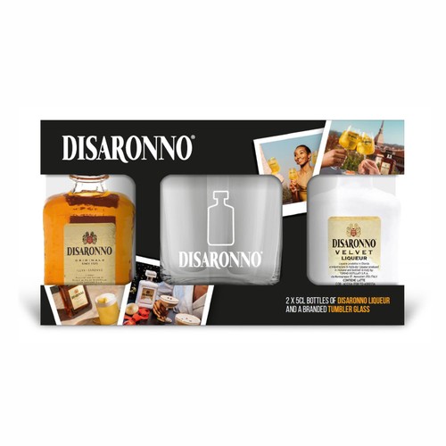 Disaronno Duo & Glass Gift Pack