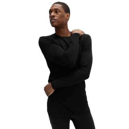 M&S Heatgen Maximum Thermal Long Sleeve Top,2XL, Black