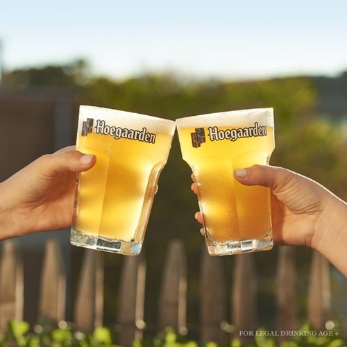 Hoegaarden Belgian Lager Wheat Beer Bottles