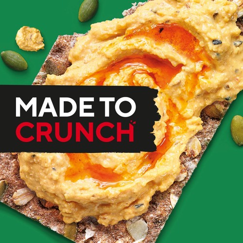 Ryvita Crispbread Pumpkin Seed & Oat Crackers