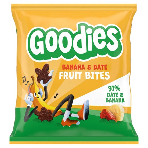 Goodies Banana & Date Fruit Bites Kids Snack