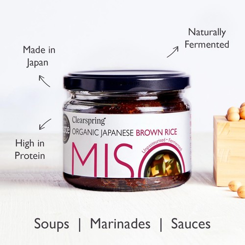 Clearspring Organic Brown Rice Miso Paste