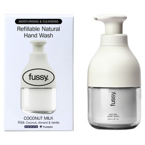 Fussy Refillable Natural Hand Wash Coconut Milk 240Ml