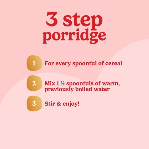 Cow & Gate Fruity Wholegrain Porridge Baby Cereal 6+ Months
