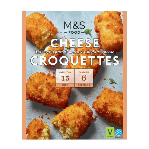 M&S 6 Cheddar Cheese Croquettes