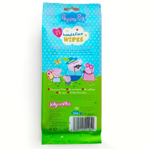 Peppa Pig Hand & Face Wet Wipes Multipack