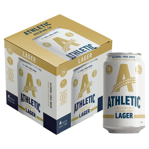 Athletic Brewing Co Alcohol-Free Lager