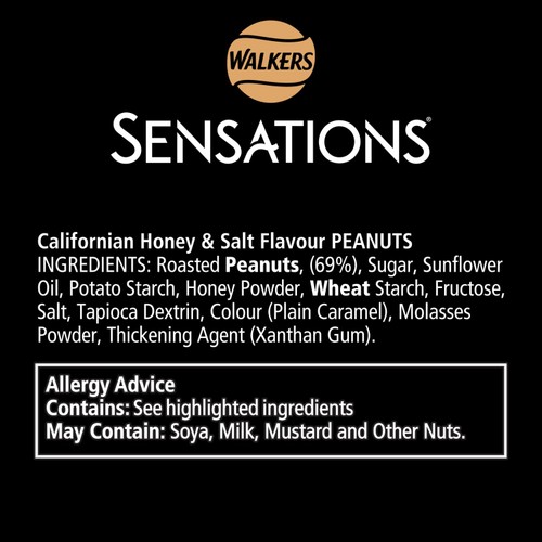 Sensations Californian Honey & Salt Roasted Sharing Peanuts