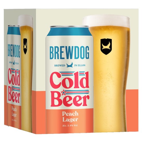 BrewDog Cold Beer Peach