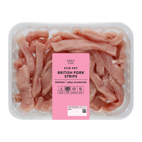 M&S British Outdoor Bred Pork Stir Fry Strips