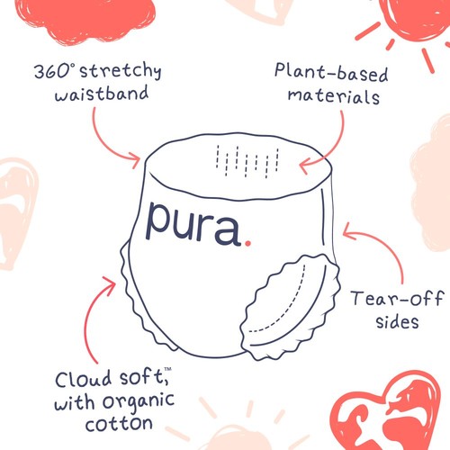 Pura Nappy Pants Size 6