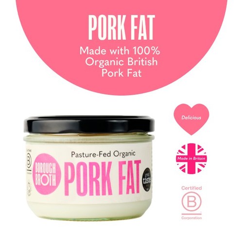 Borough Broth 100% Organic Pork Fat