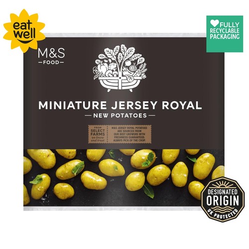 M&S Miniature Jersey Royal New Potatoes