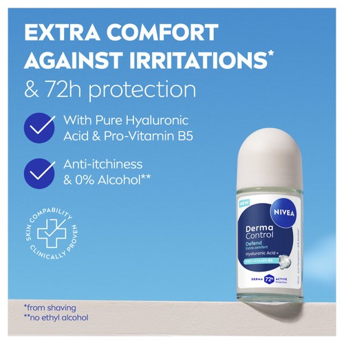 NIVEA Derma Control Defend Roll On