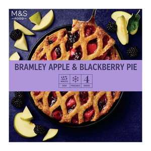 M&S Apple & Blackberry Puff Pastry Pie