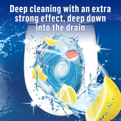 Bloo Power Fizz Tabs Anti-Limescale Lemon