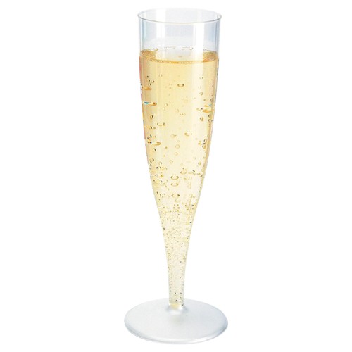 Plastic 135ml Champagne Flutes