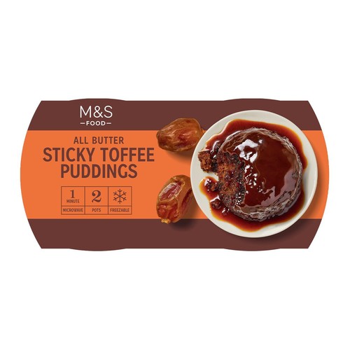 M&S Sticky Toffee Puddings