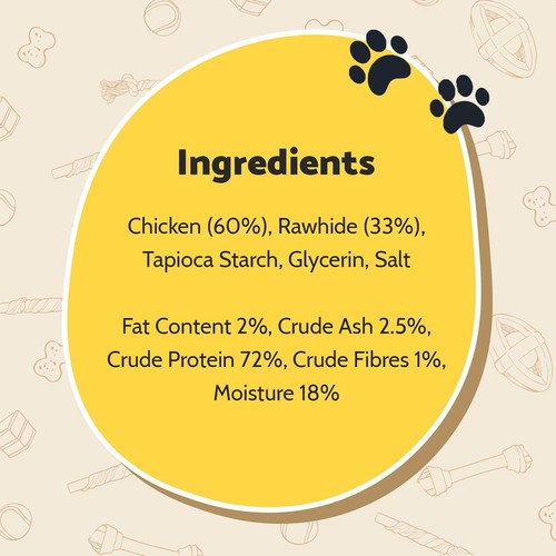 Good Boy Chewy Twists with Chicken Dog Treats