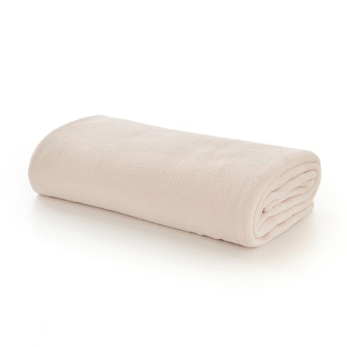 Deyongs Snuggle Touch Throw, Ivory