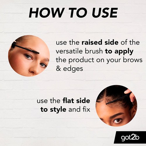 Got2b Glued for Brows & Edges Waterproof Hair Gel