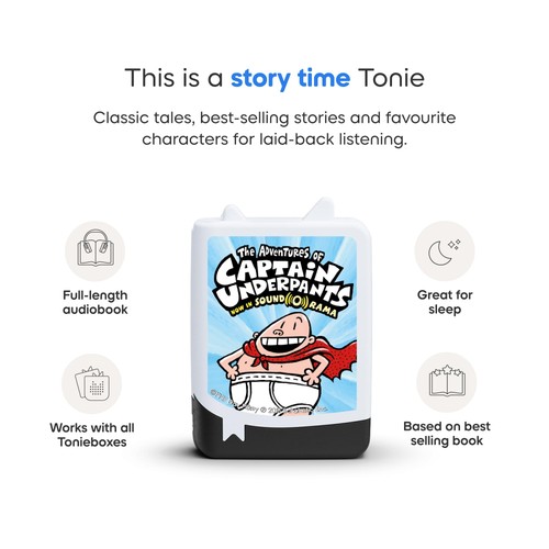 Tonies The Adventures of Captain Underpants Audiobook