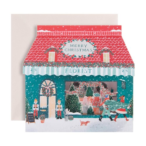 M&S Open Classic Shop Christmas Card
