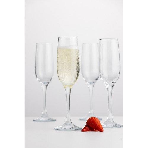 Ravenhead Bouquet Set of 4 Flute Glasses 20cl