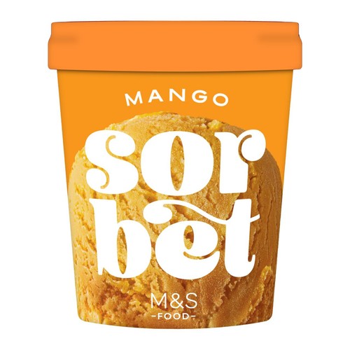 M&S Mango Sorbet