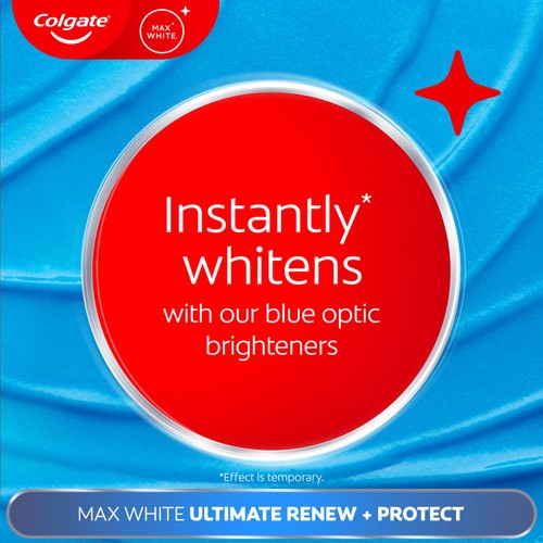 Colgate Max White Ultimate Renewal At Home Teeth Whitening Toothpaste