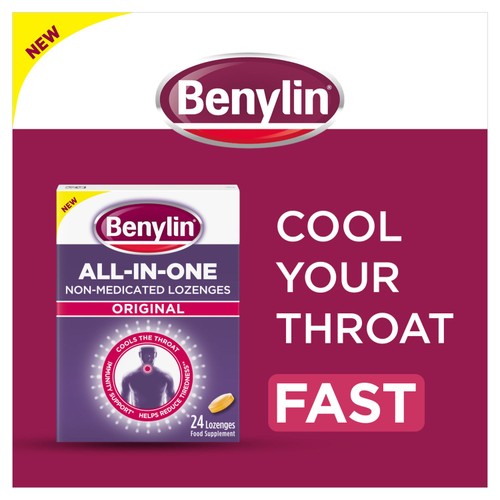 Benylin All-In-One Non-Medicated Original Lozenges