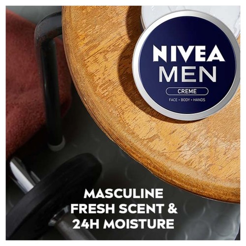 NIVEA MEN Creme Moisturiser Cream for Face Body & Hands
