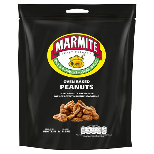 Graze Marmite Peanuts Nut Snack, 190g Graze Marmite Peanuts Nut Snack, 190g
