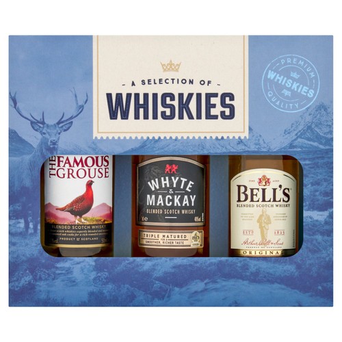Classic Scotch Whisky Trio Selection Gift Set